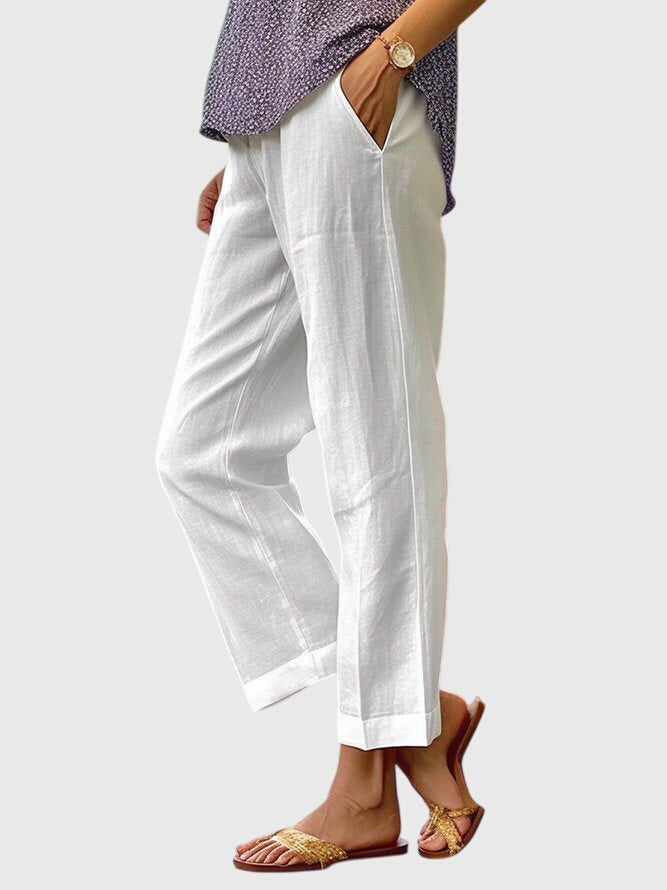 Straight Leg Trousers for Women