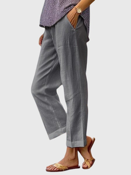 Straight Leg Trousers for Women