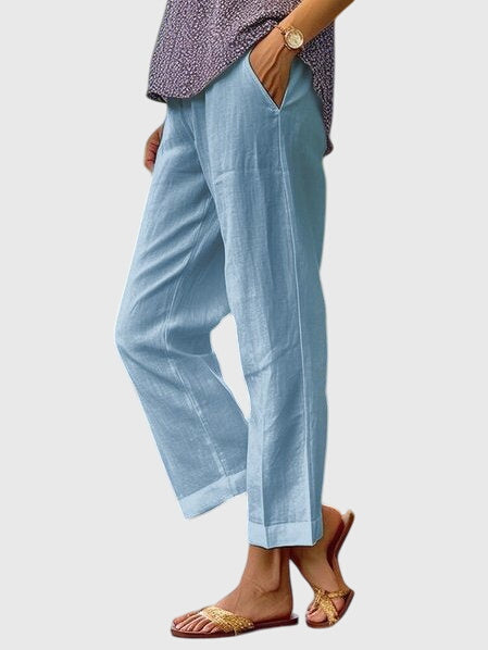 Straight Leg Trousers for Women
