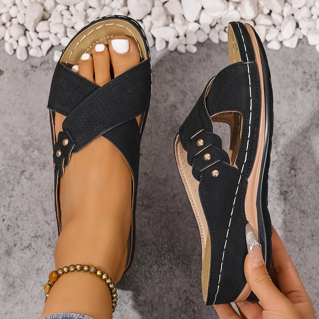 Ezera | Stylish Orthopedic Wedge Sandals - image 11