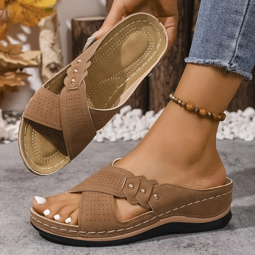 Ezera | Stylish Orthopedic Wedge Sandals - image 13