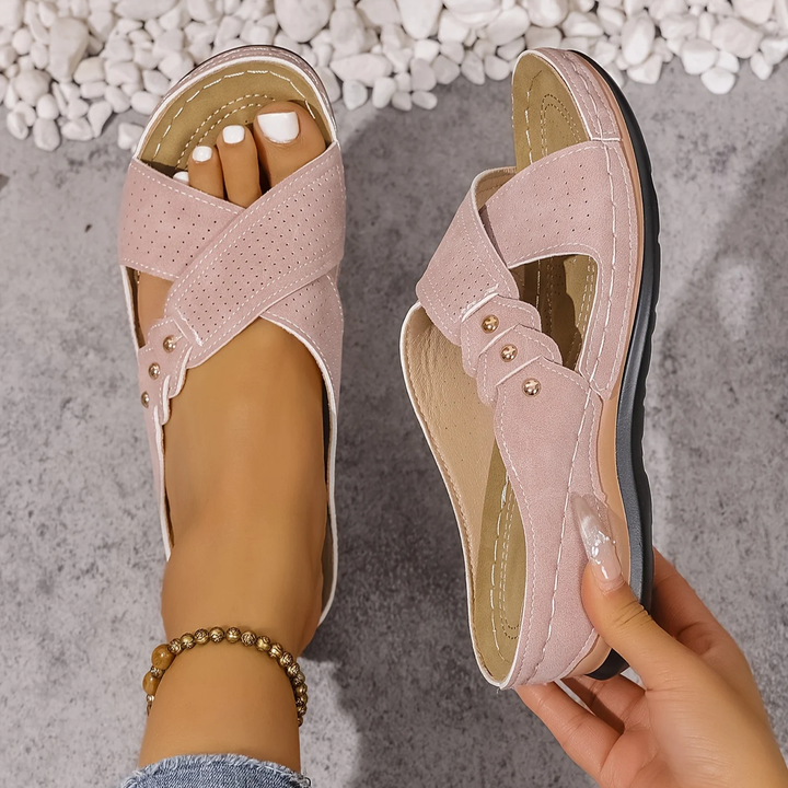 Ezera | Stylish Orthopedic Wedge Sandals - image 6