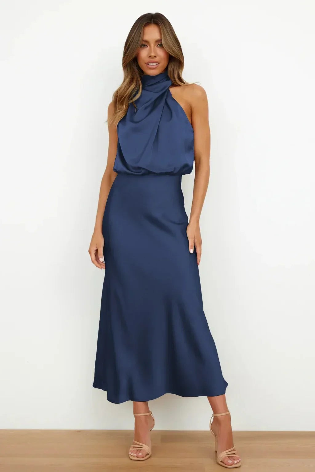 Mariana™ | Elegant Halter Evening Dress - image 11