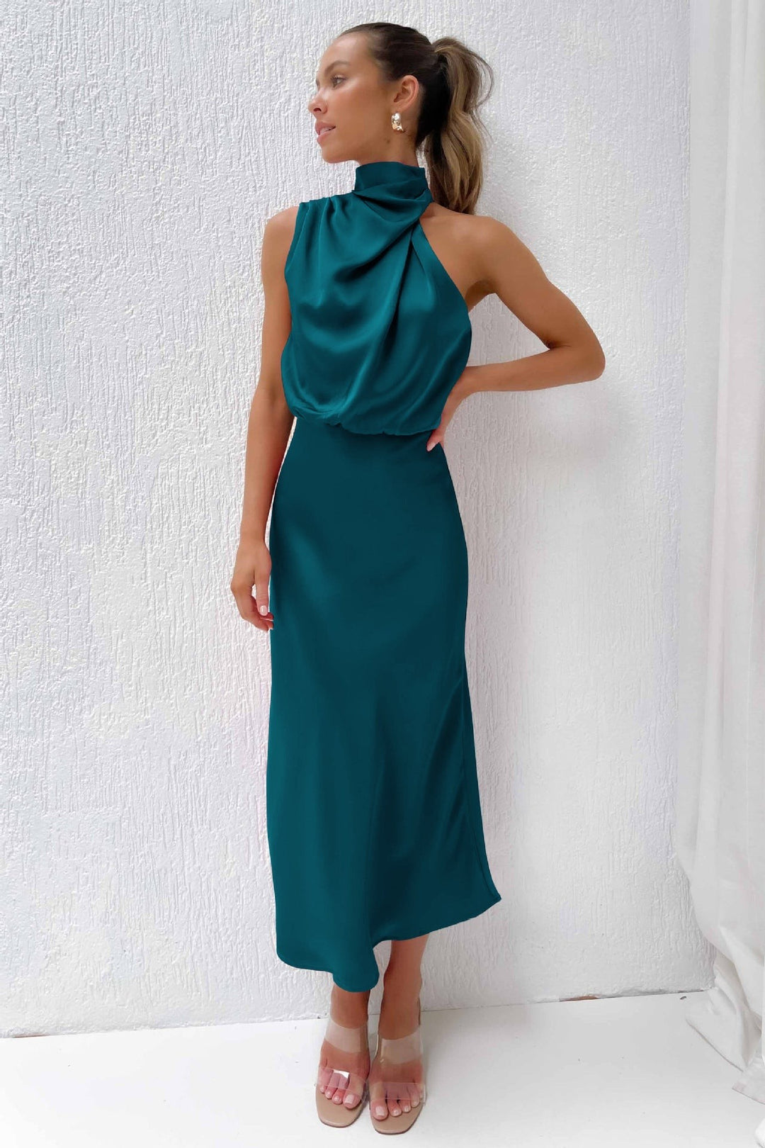 Mariana™ | Elegant Halter Evening Dress - image 16