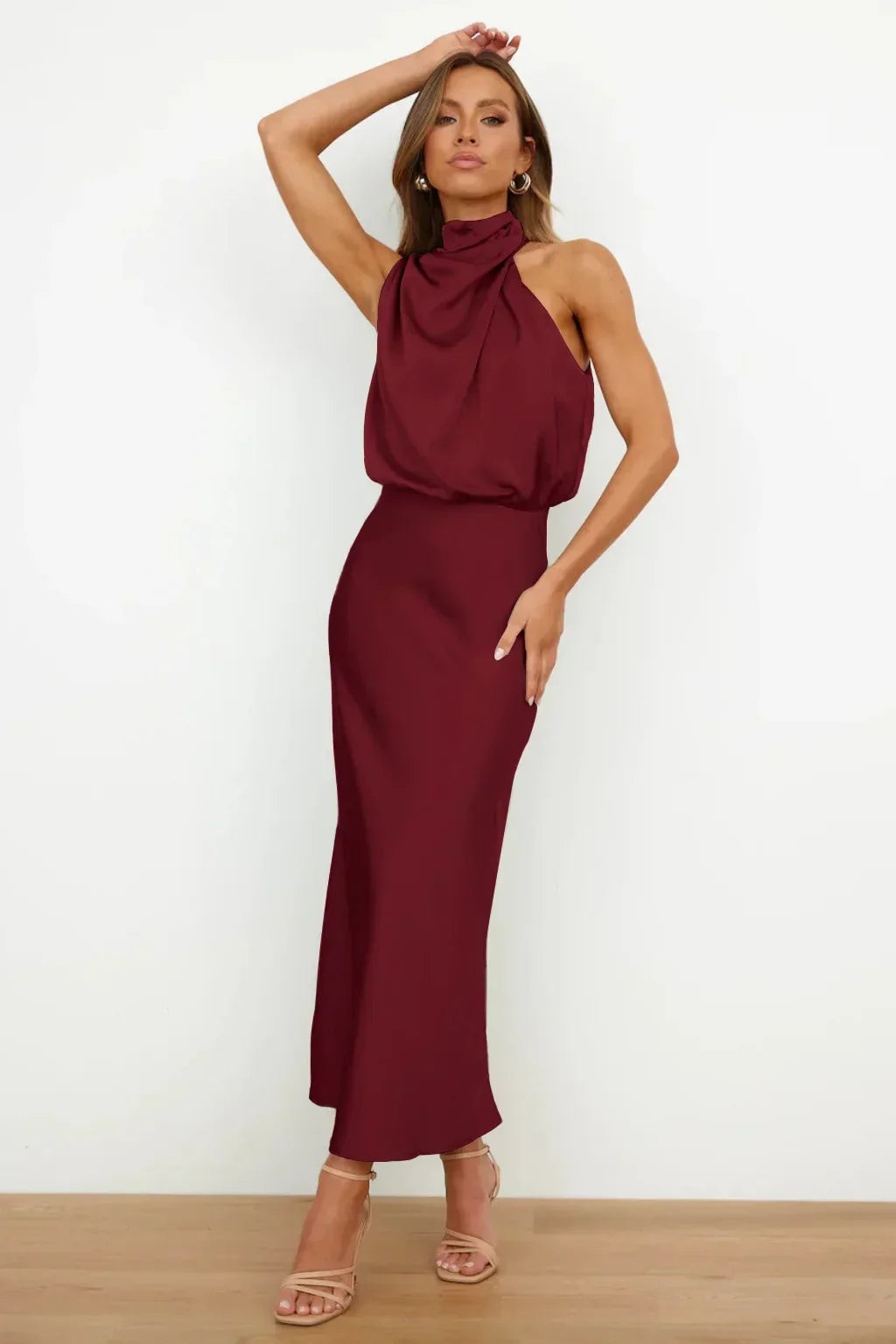 Mariana™ | Elegant Halter Evening Dress - image 18