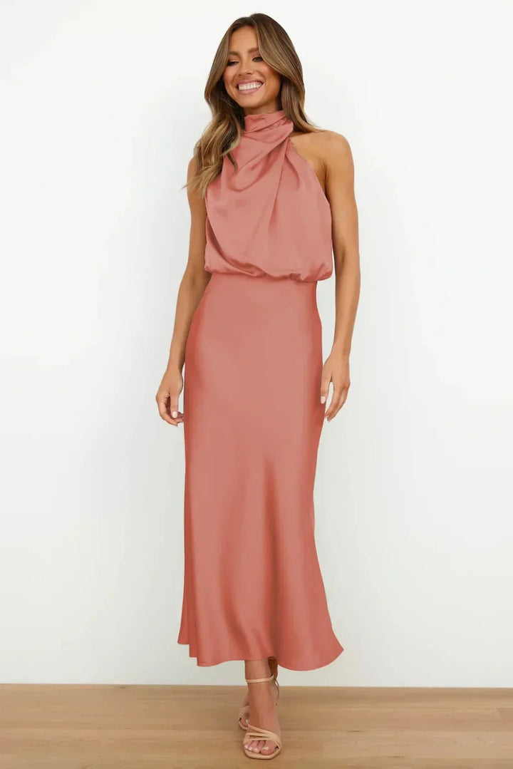 Mariana™ | Elegant Halter Evening Dress - image 7