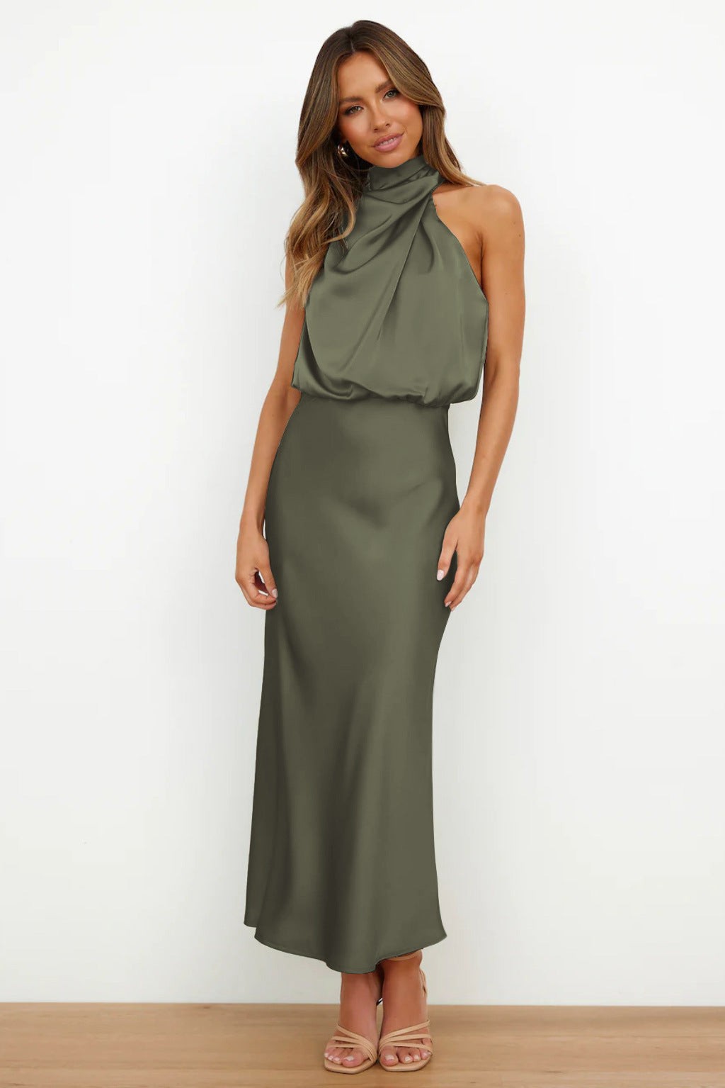 Mariana™ | Elegant Halter Evening Dress - image 8