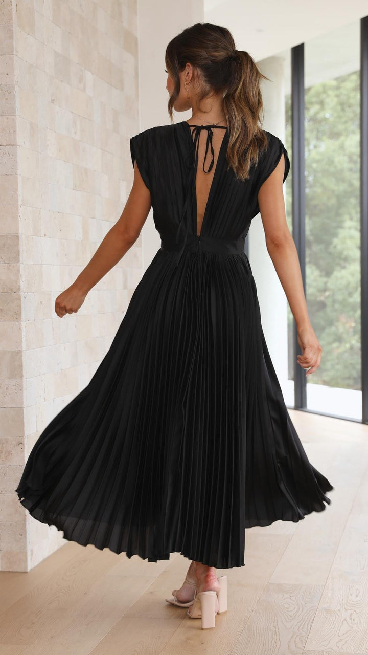 Maria™ | Elegant Pleated Maxi Dress - image 19